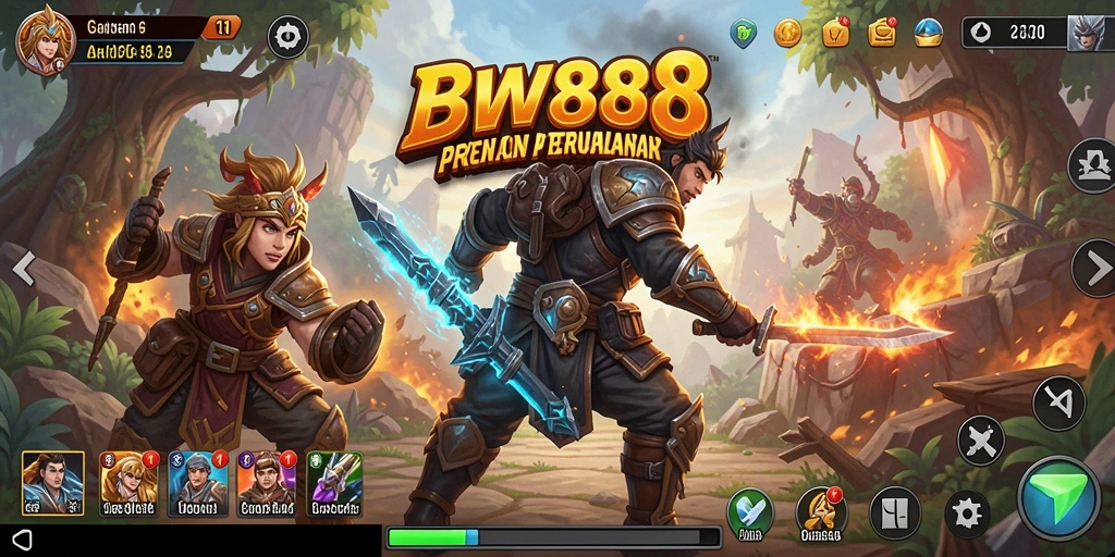 Screenshot dari gameplay BW888 menunjukkan aksi seru dan grafis menarik.