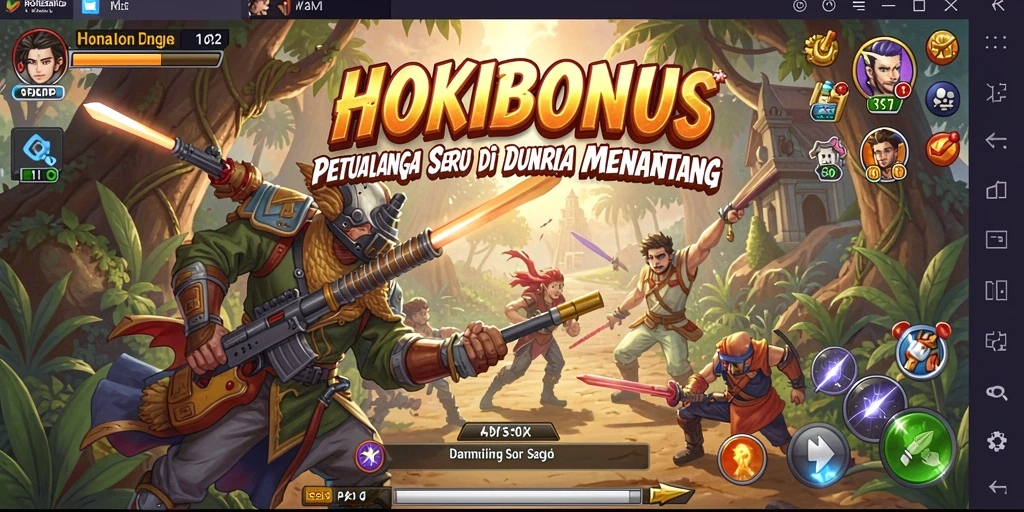 Gameplay HOKIBONUS yang seru dan menantang.