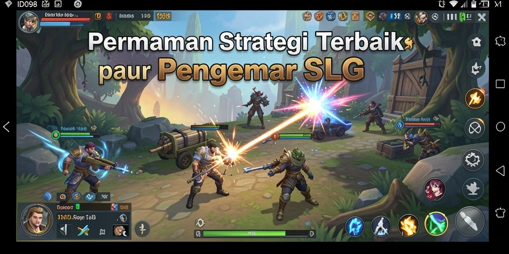 Tampilan gameplay menarik dari ID098 yang penuh strategi.