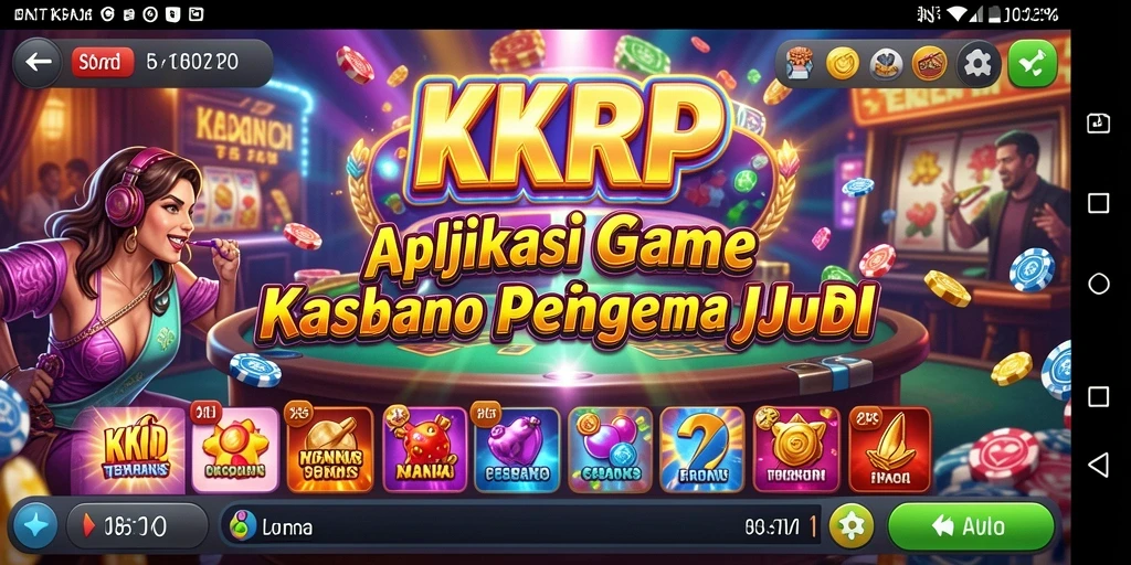 Screenshot KKRP menampilkan gameplay Kasino yang seru dan mengasyikkan.