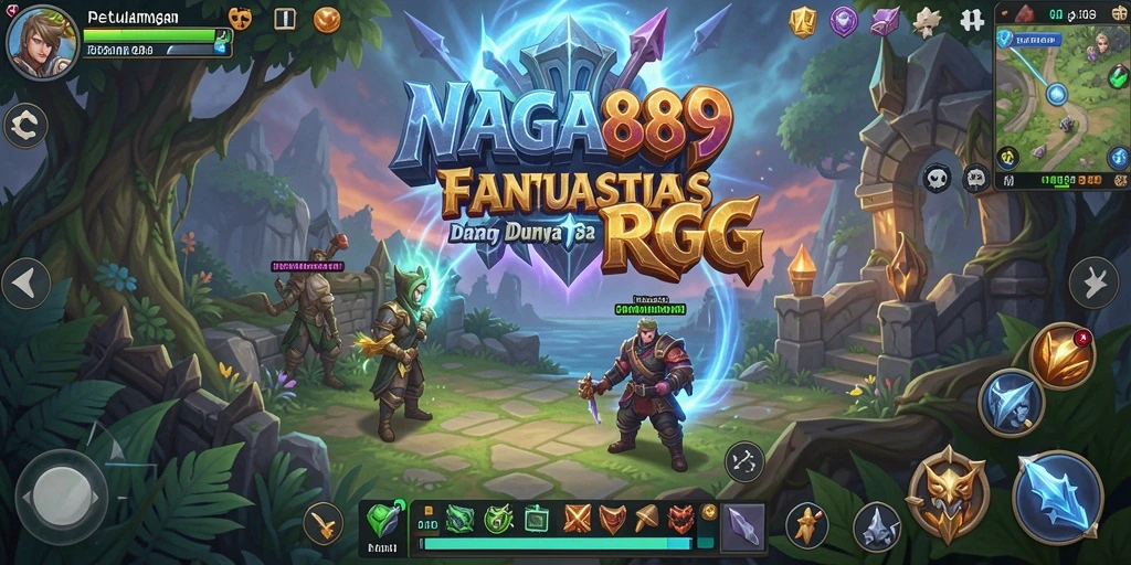 Gameplay seru dalam NAGA889, penuh aksi dan strategi.
