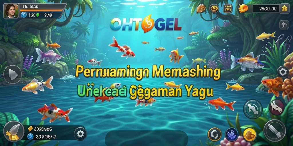 Tampilan gameplay OHTOGEL yang menarik saat memancing.