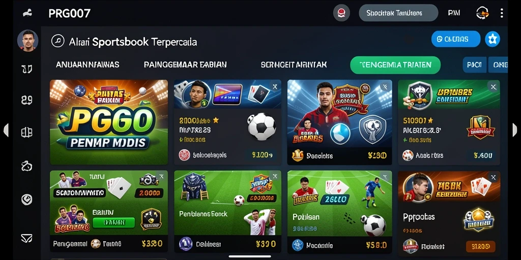 Tampilan gameplay PRG007 dengan fitur taruhan yang menarik.