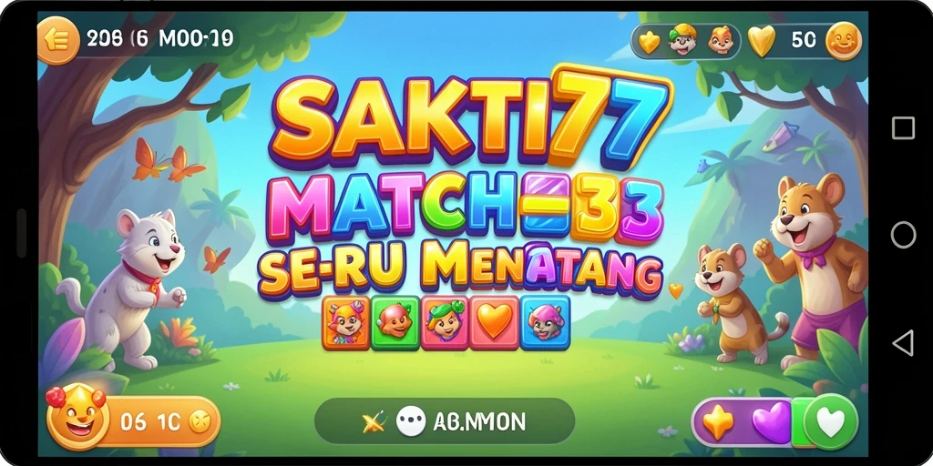 Tampilan menarik gameplay seru SAKTI77 yang penuh warna.