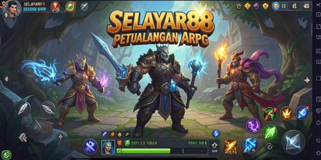 Tangkapan layar gameplay seru di SELAYAR88 yang menampilkan aksi pertempuran.